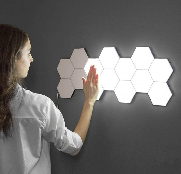 Modern Honeycomb Touch Wall Lights