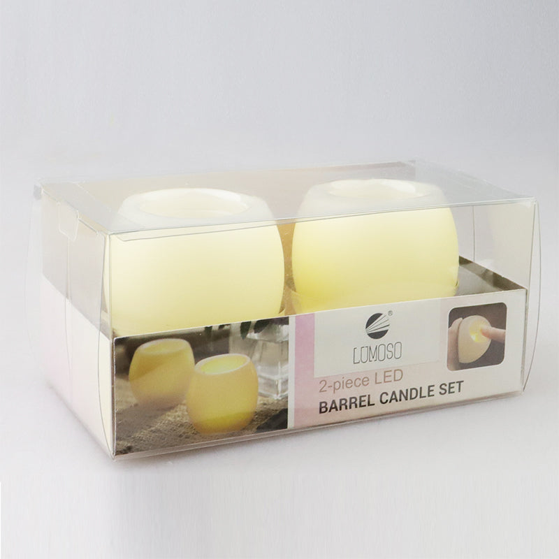 Romantic Flicker LED Candle Light 2 Piece Pack