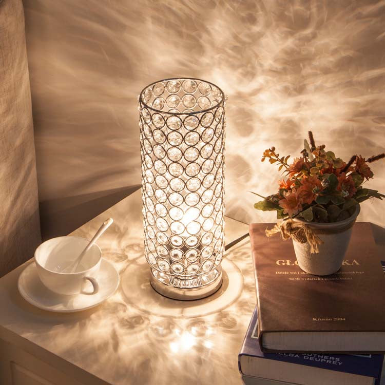 Sparkling Crystal Table Lamp