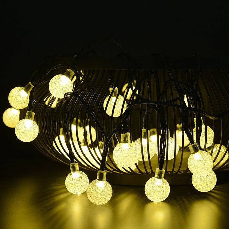 Solar Powered LED String Lights