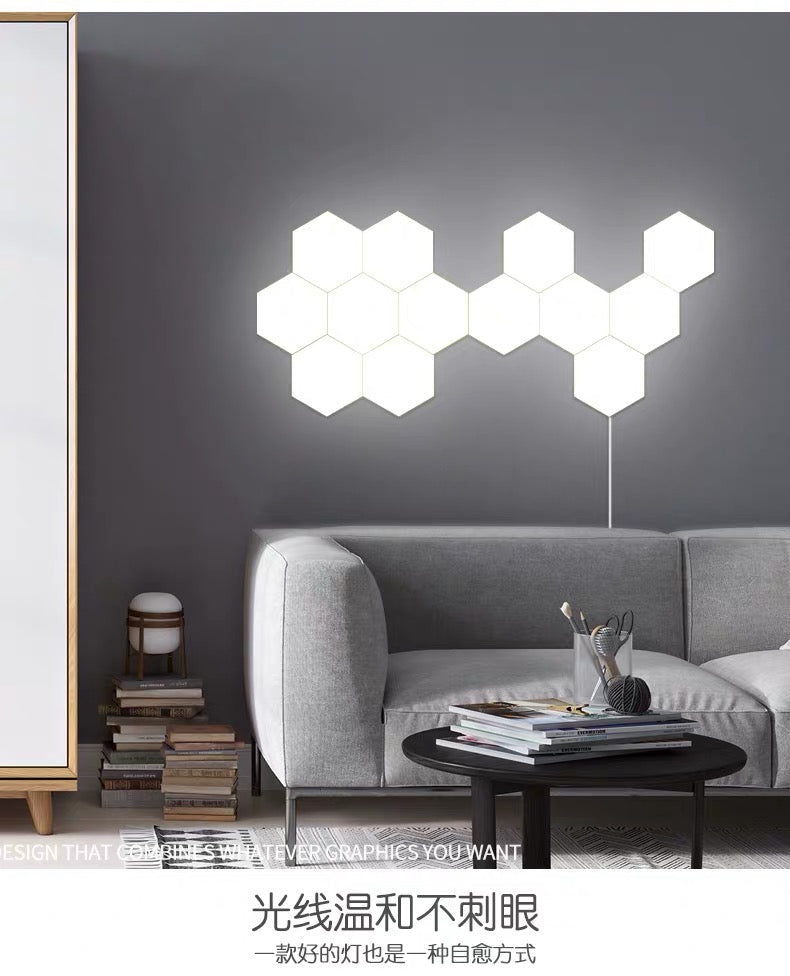 Modern Honeycomb Touch Wall Lights – Lumoso.Home